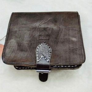 NWOT Genuine High Quality Moroccan Leather Purse Saddle Bag